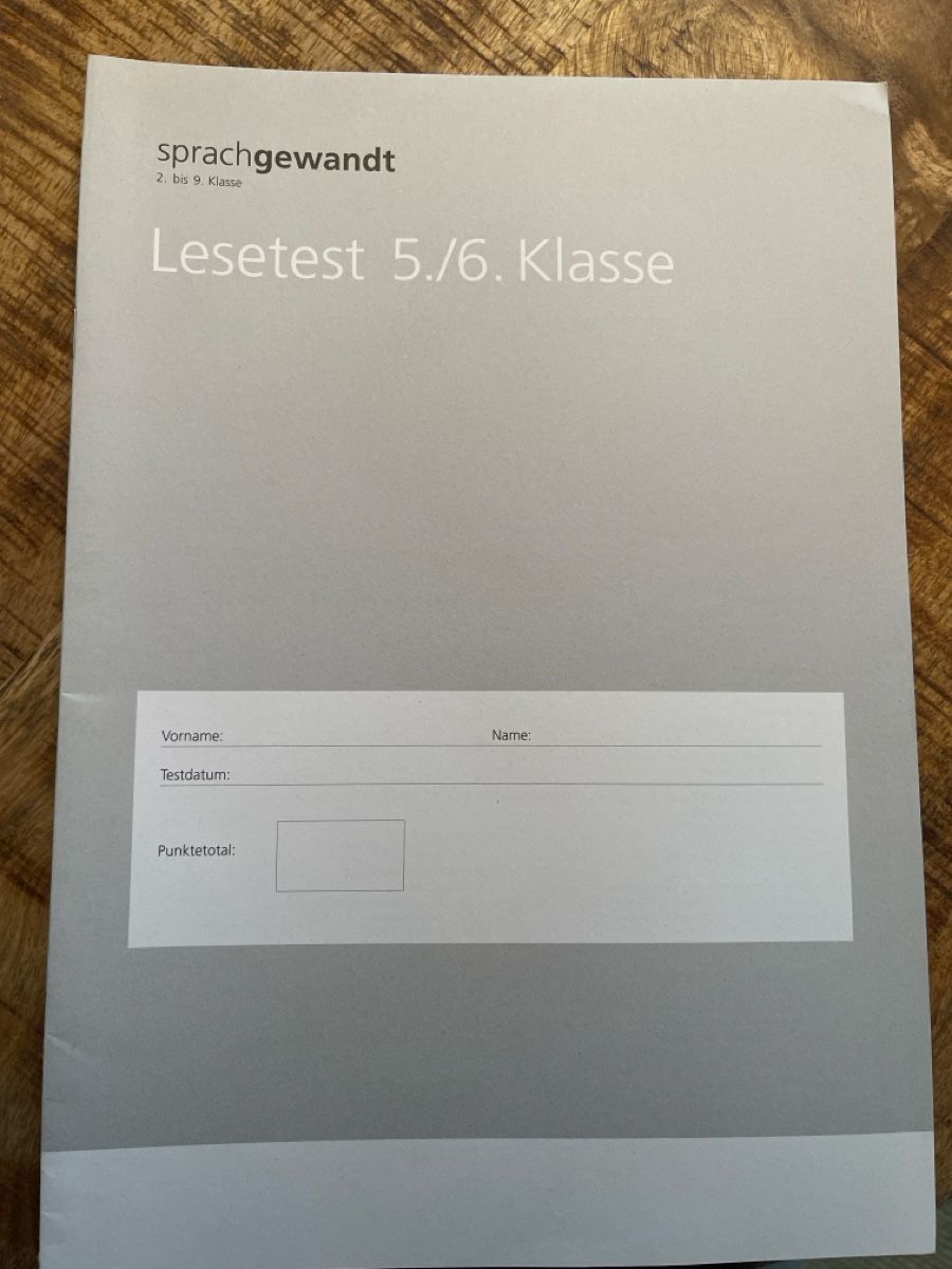 Libri: Lesetest 5./6.Klasse – Usato da Volketswil venduto da jtu_buchde
