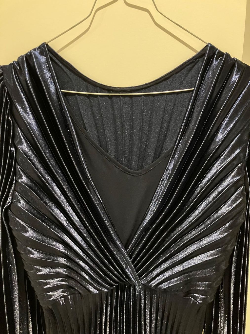 Sandro Vestiti: Sandro - robe de soirée bleue nuit décolleté dos – Usato da Vich venduto da SophieCo 5