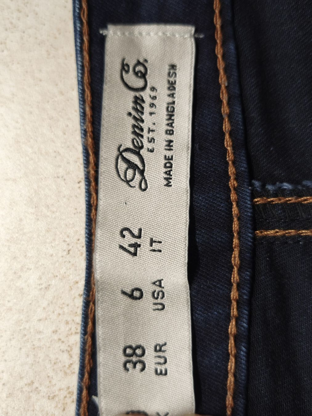 Jeans: Damen Jeans Denim Co.dunkelblau Grösse 38  – Nuovo (secondo la descrizione) da Emmetten venduto da SecondhandSiska 1