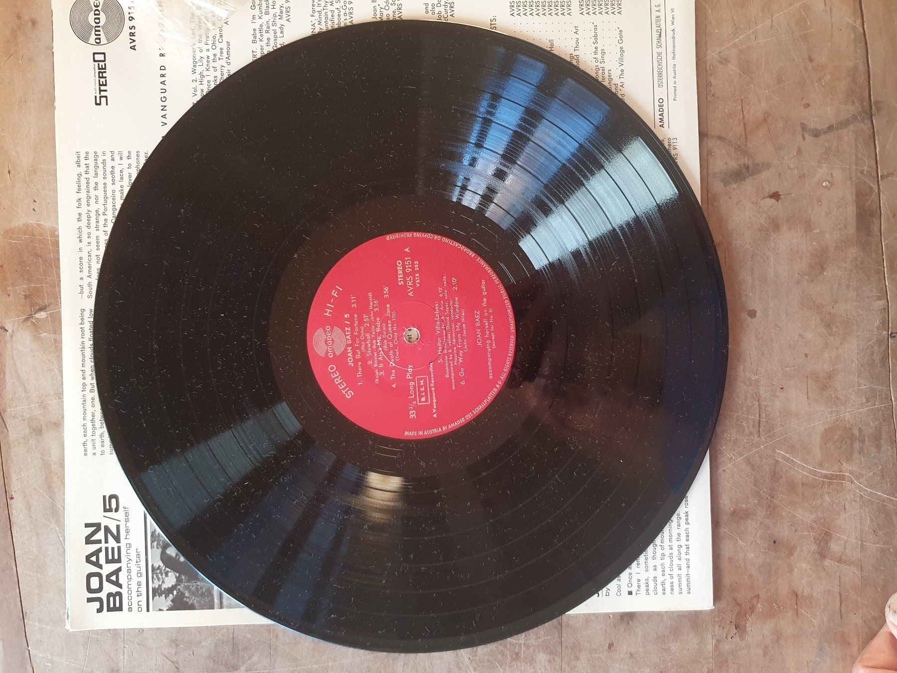 Dischi in vinile: LP Joan Baez 5 – Usato da Zürich venduto da loosebone 6