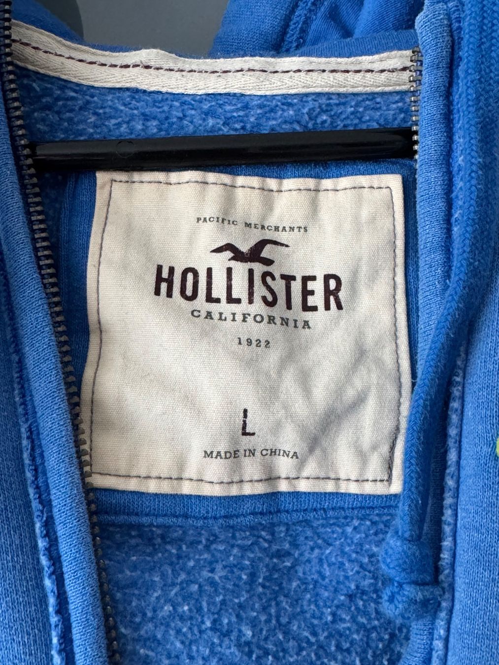 Hollister Maglioni & Felpe: Blaue old school Hollister Jacke – Usato da Uetikon am See venduto da goalgetter02 1