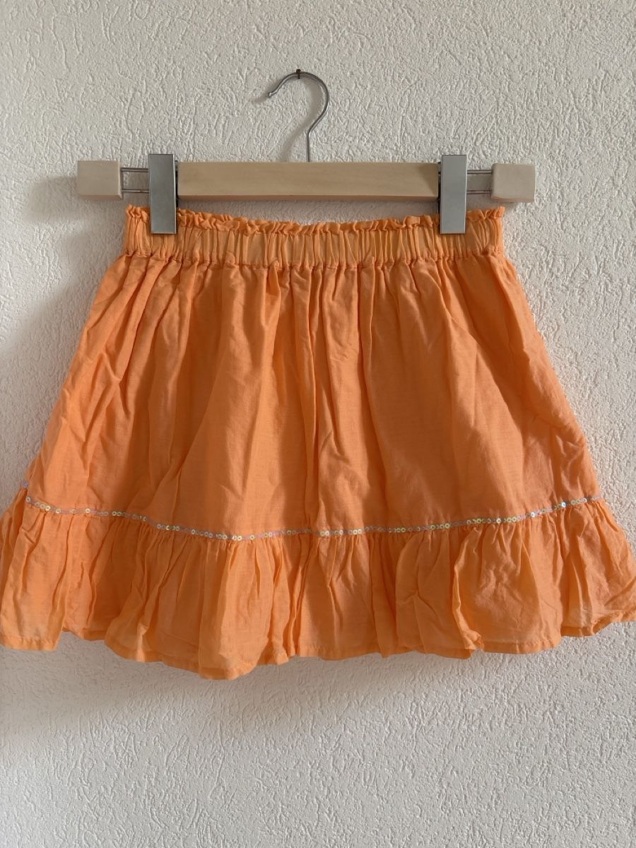 Vestiti & Gonne: Jupe orange avec paillettes 9-10 ans – Nuovo (secondo la descrizione) da Lonay venduto da hau_2pyt