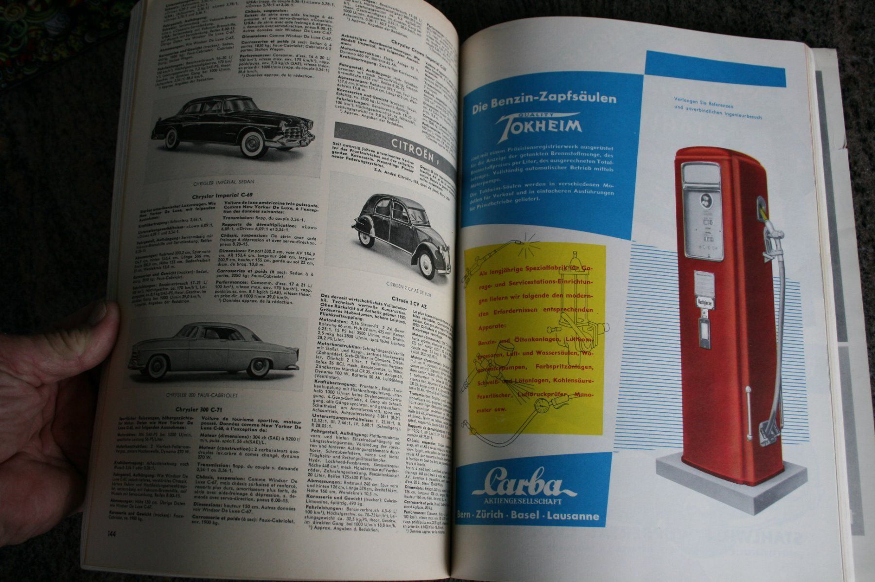 Libri: AUTOMOBIL REVUE KATALOG 1955 – Usato da Wilen b. Wil venduto da Rasti2 6