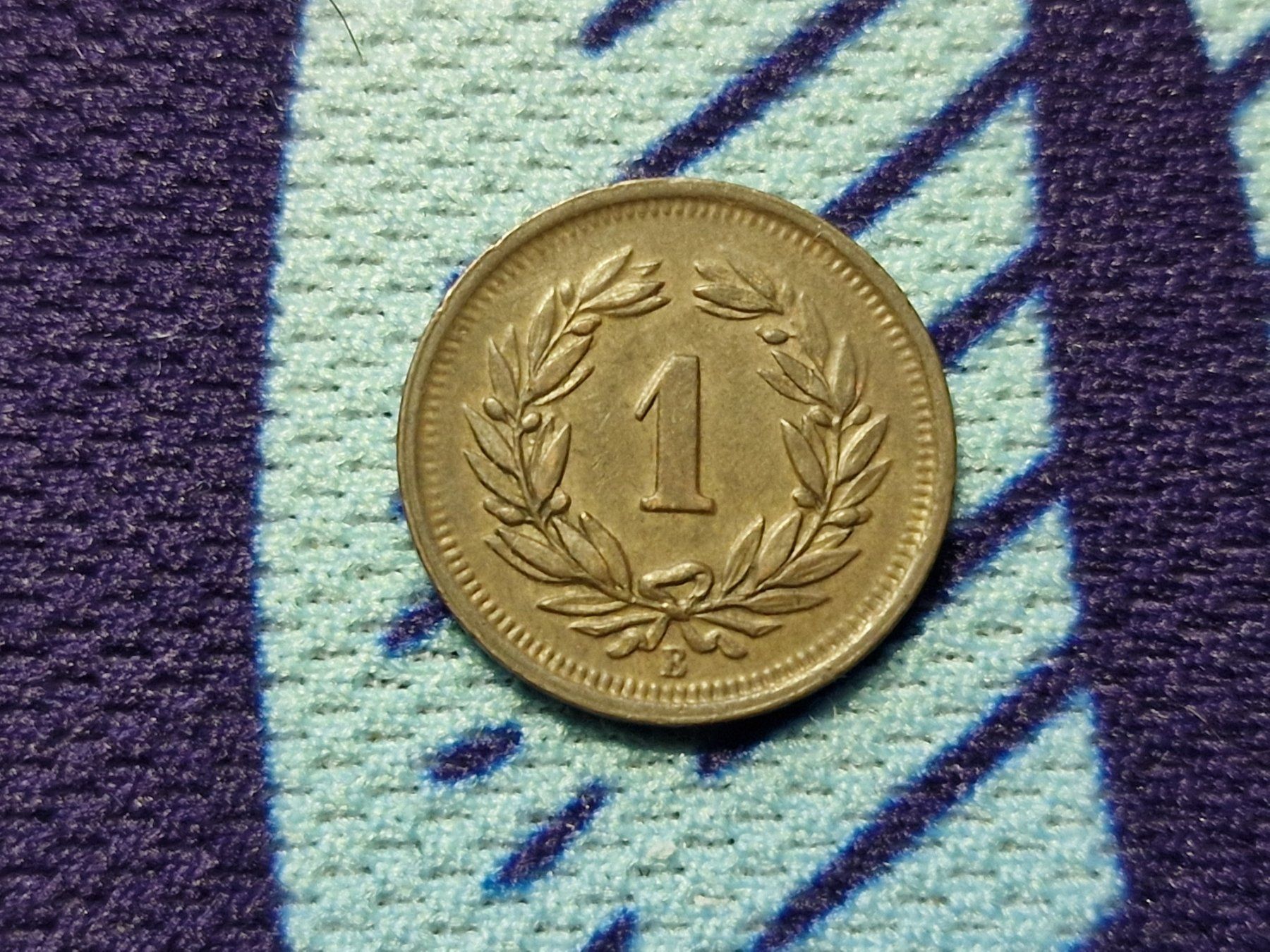 Tutti le monete: 1- Rappen 1939 selten. – Usato da Zürich venduto da Moreira01 2