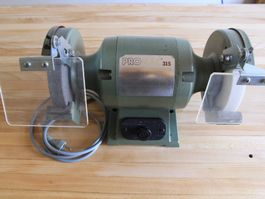 Doppelschleifer Promac 315 mit Schleifbockscheiben von Pferd