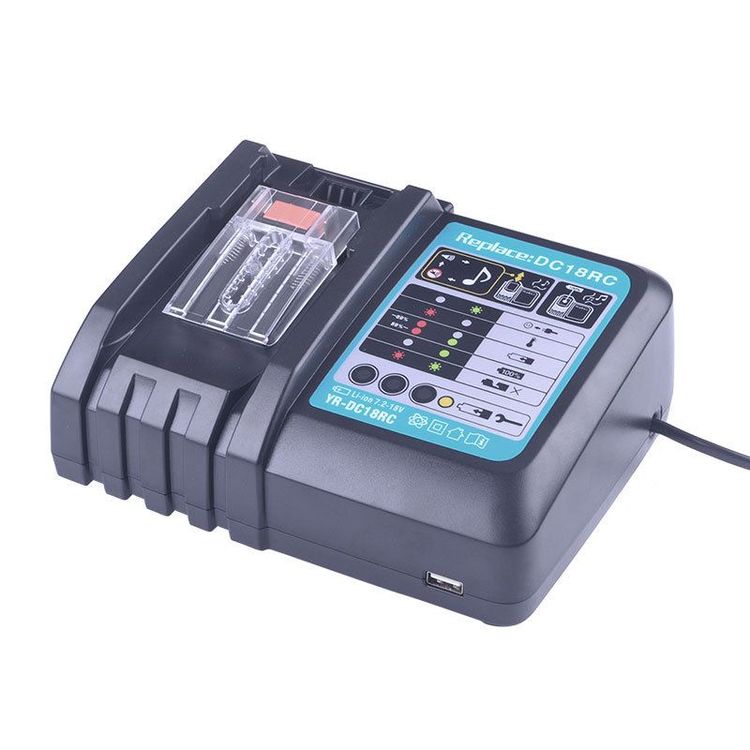 Ladegerät Für Makita 18V Akkus – Schnelllader DC18RC Für BL1830, BL1840 & Mehr