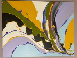 Acrylbild auf Leinwand