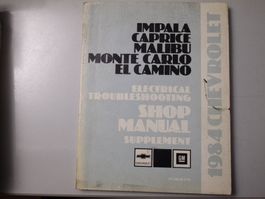 Chevrolet Shop Manual 1984