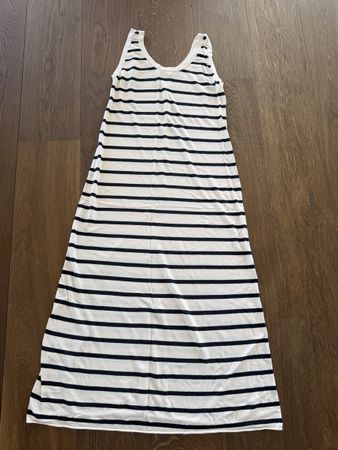 Sommerkleid Zara gestreift weiss blau Grösse S neuwertig