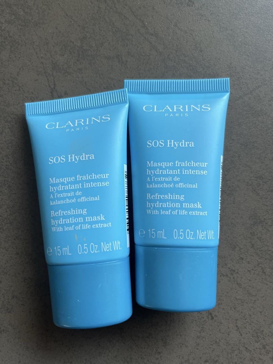 Clarins Cura del viso: Clarins NEU SOS Hydra Masque 2x15ml – Nuovo e nell'imballaggio originale da Zürich venduto da Gabi_78