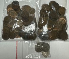 Lot uralte 1, 2, 5 Rappen, bessere Jahrgänge, Erhaltung!