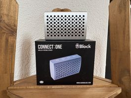Lautsprecher Audioblock Connect One silber neu