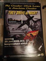 Ry Cooder * Nick Lowe * Konzertplakat Zürich 2009