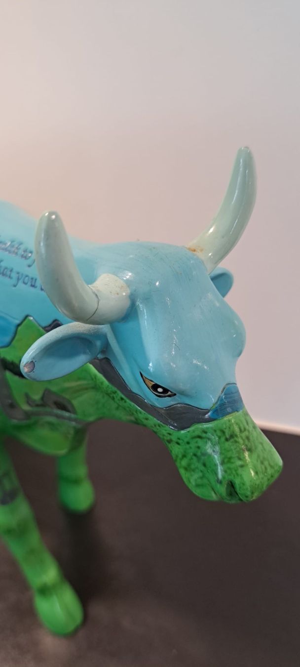 Tutte le decorazioni: Vaches décoratives style graffiti unique - Cadeau original! – Usato da Courchapoix venduto da Jubo1 3
