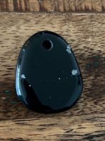 Schneeflockenobsidian Anhänger 3x 4 cm