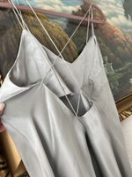 Grider-SeidenKleid💯elegant, zarthellgrau,neuwertig GrL(K7