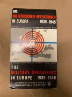 Karte - die militärischen Operationen in Europa 1939-1945