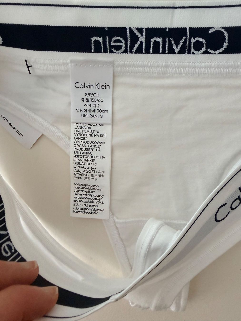 Calvin Klein Sonstige Unterwäsche: String, CALVIN KLEIN, Grösse S, 1 Stück in Weiss – Neu und originalverpackt aus Rudolfstetten von gst_g7xl 2