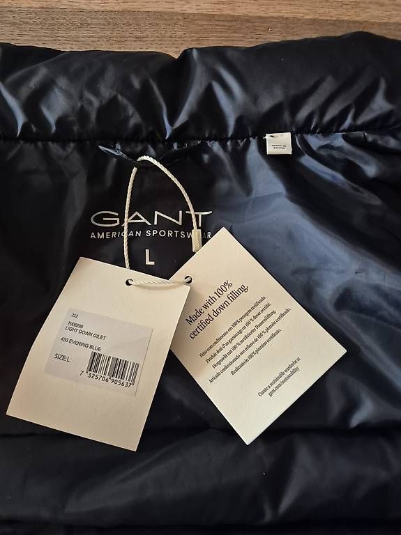 Gant Gilet & Giacche: Original Gant Herren Daunen Stepweste – Nuovo (secondo la descrizione) da Koppigen venduto da abu_5syv 2