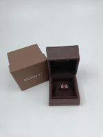 AUSSERGEWÖHNLICHER RUBIN RING MIT DIAMANTEN IN 750 WEISSGOLD