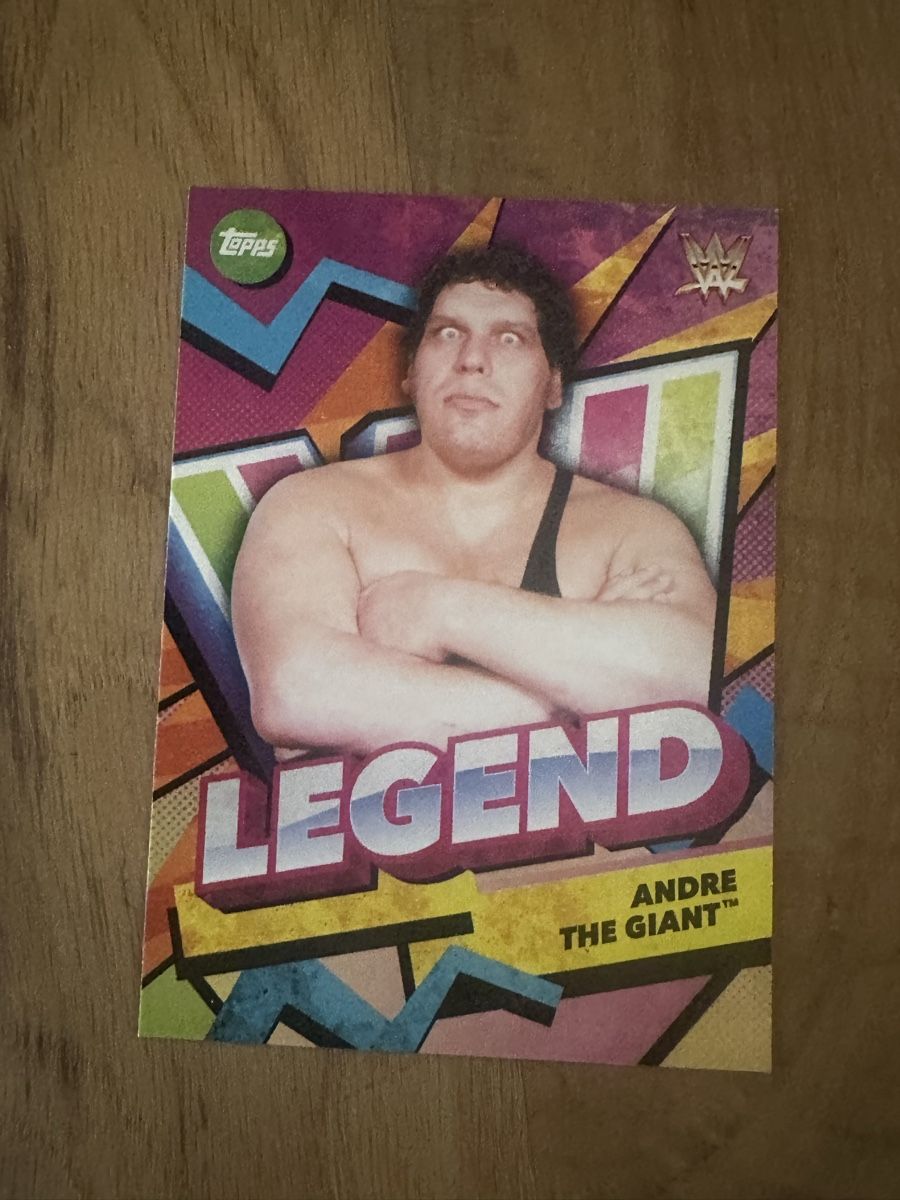 Topps Sammelbilder & Trading cards: Andre the Giant - WWE Legend Topps – Neu (gemäss Beschreibung) aus Luzern von LuzernTCGLab