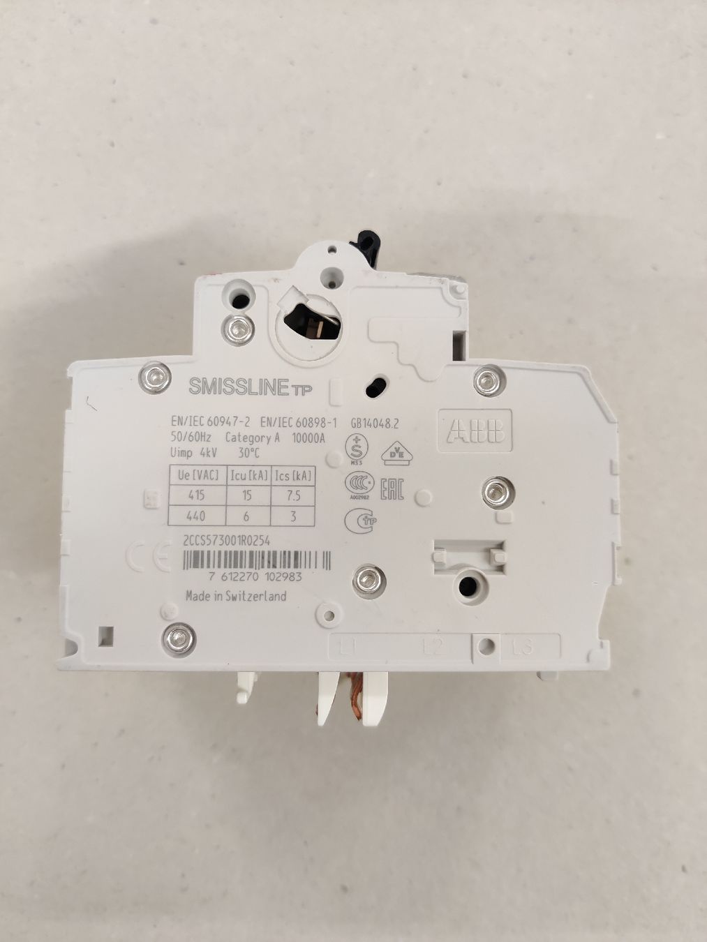 ABB Interruttori: LS "C" 25A 3Pol ABB Smissline – Nuovo (secondo la descrizione) da Volketswil venduto da mar_c5pv 1