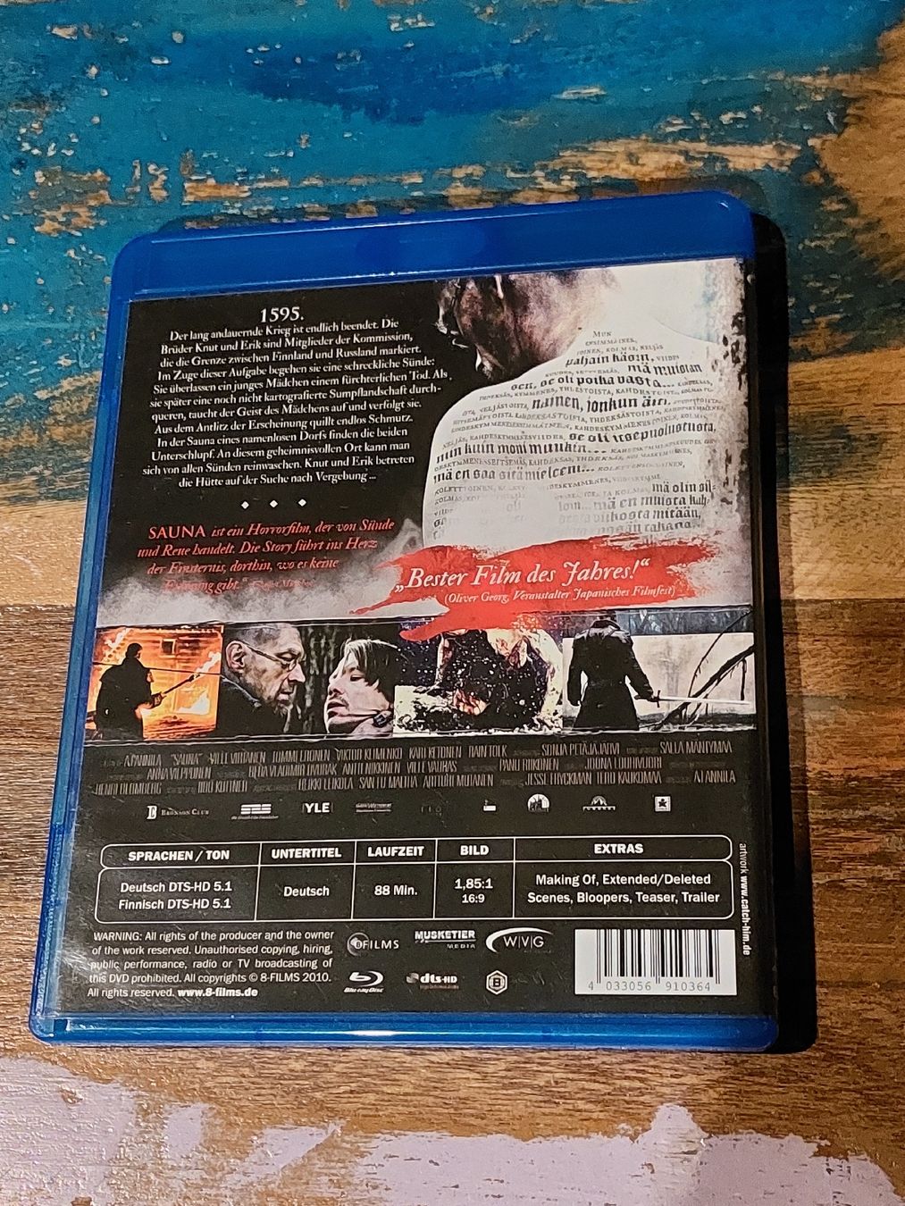Tutti i DVDs: Sauna, DVD Arthouse Horror – Usato da Winterthur venduto da Belzarek 1