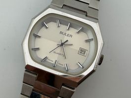 Vintage BULER Herrenuhr läuft / montre pour homme