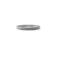 Flexibler Armreif Edelstahl Silber – 8 mm