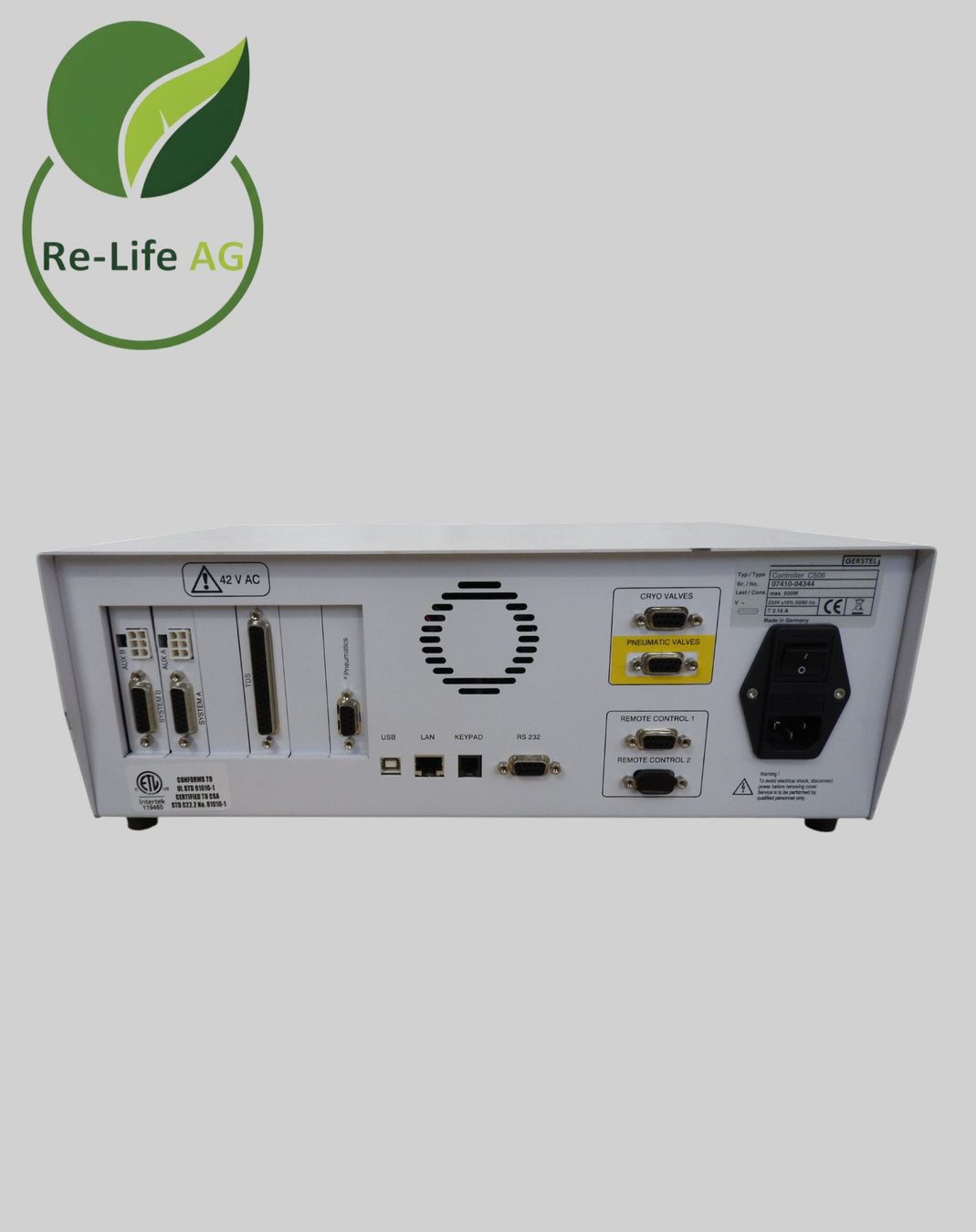 Alle Maschinen: Gerstel | Controller C506 | Autosampler System Controller – Gebraucht aus Reinach BL von Re-LifeAG_Labor2 3