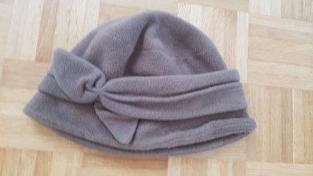 Damen Mütze aus Fleece dunkel braun Polar Soft
