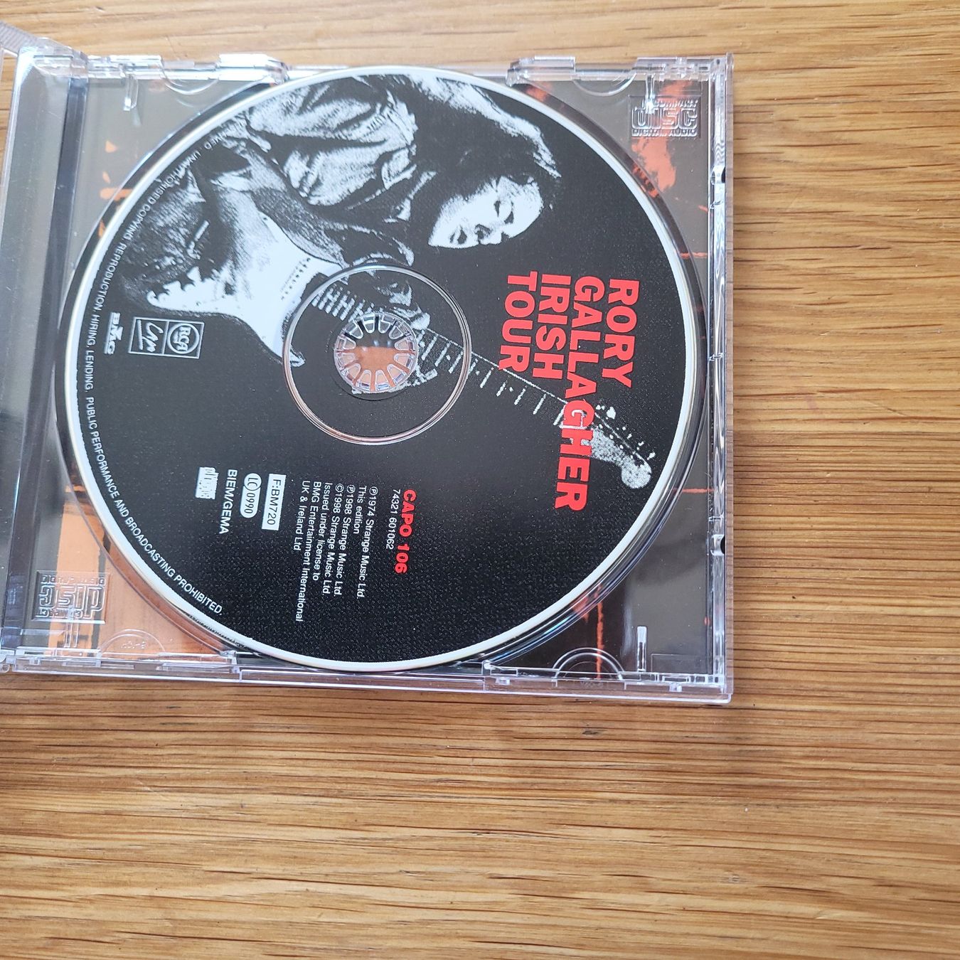 CD: CD Rory Gallagher Irish Tour – Usato da Biel/Bienne venduto da Destockweb 1
