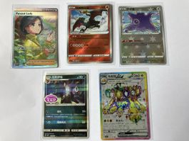 5 Pokemonkarten