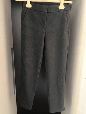 Pantaloni sartoriali Zara antracite XS