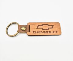 Chevrolet Schlüsselanhänger aus Holz mit Lasergravur 🔥