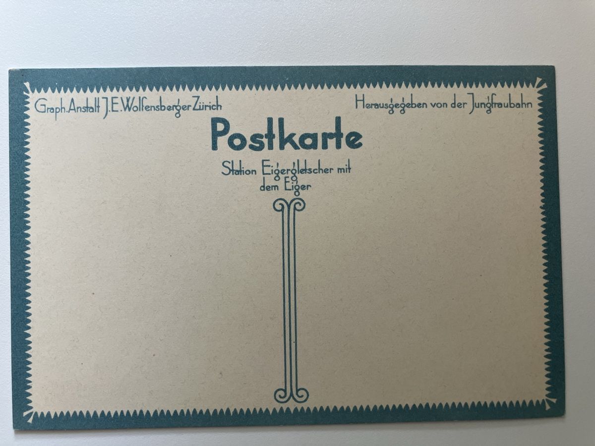 Cartes postales: Station Eigergletscher AK 1915 – D'occasion à Zürich par Classic_Collection_Zurich 1