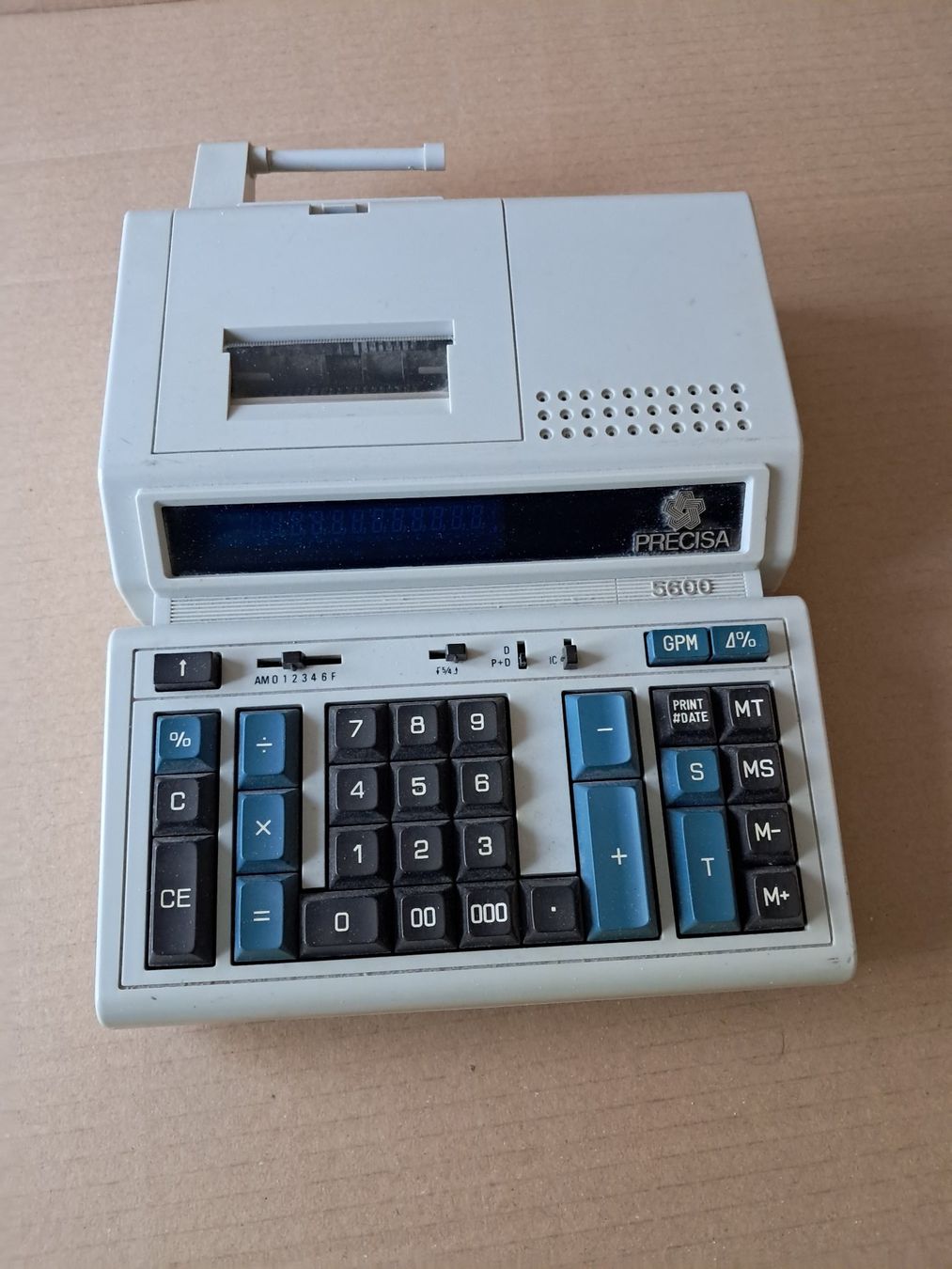 Calcolatrici tascabili: Hermes Precisa 5600 Tischrechner ungetestet – Difettoso da Wallisellen venduto da Cyberfuexli
