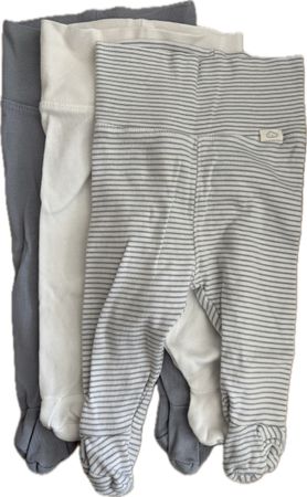 3er Set Baby Stramplerhose Gr. 56