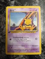 Base Set  Abra 1 Edition Top Zustand 