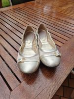 TOD'S Ballerinas beige/gold Grösse 39