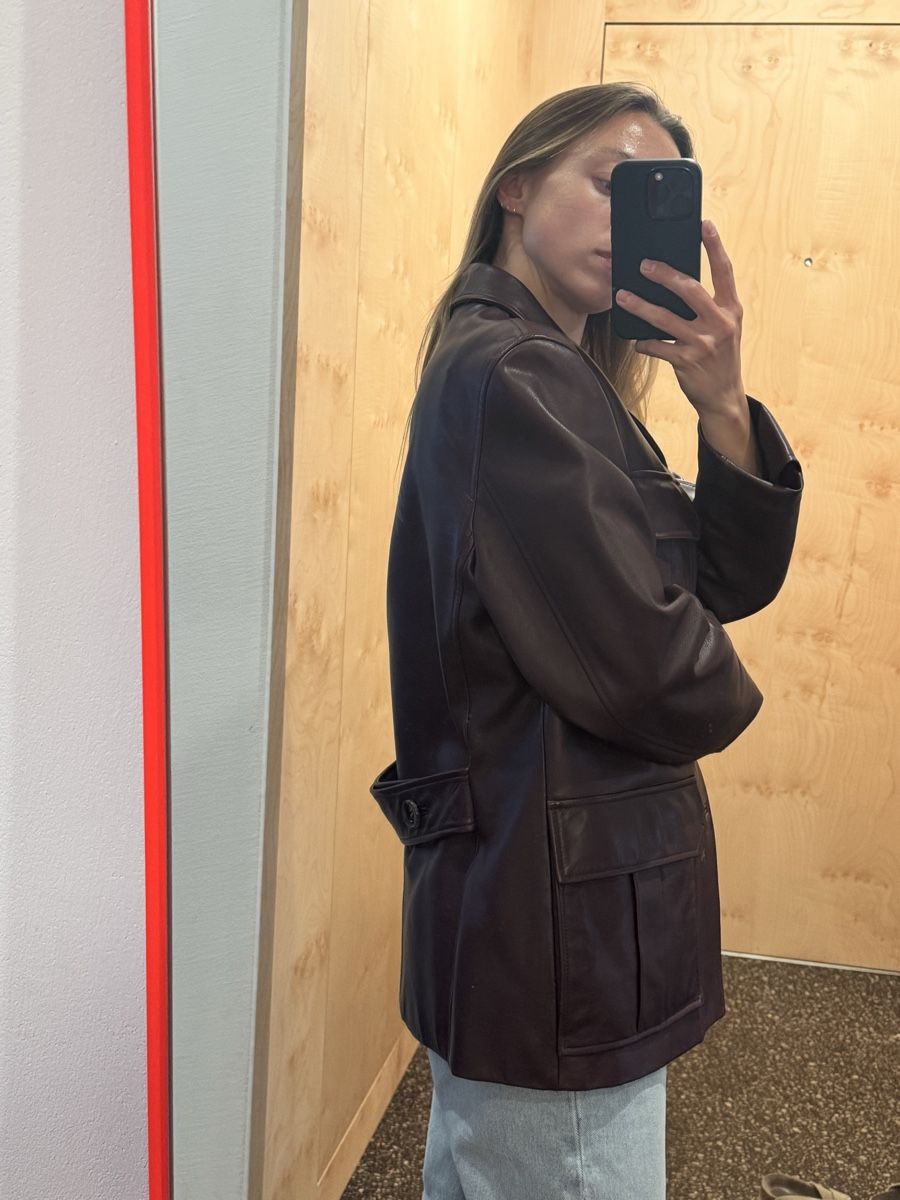 Bally Giacche: Bally burgundy leather jacket size Medium – Usato da Zürich venduto da gva_r9gs 2