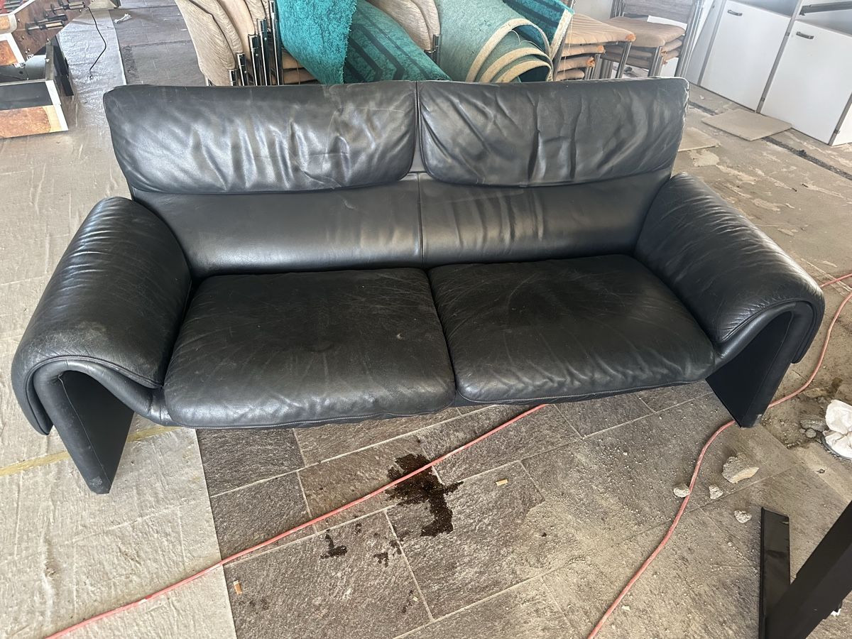 Divani: Designer Ledersofa inkl. Hocker – Usato da Steinach venduto da EvAy_Trade_2023 1
