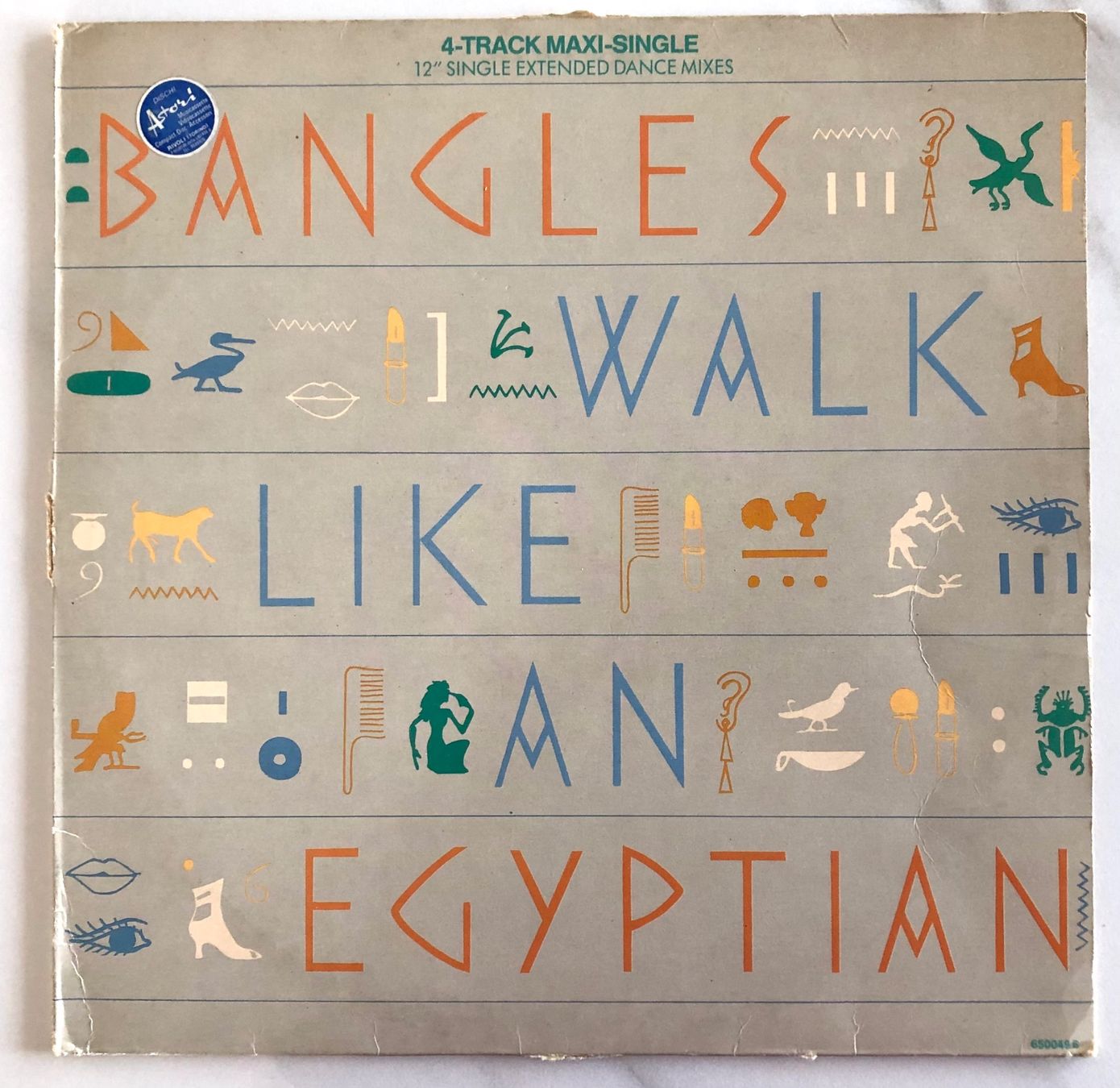 Dischi in vinile: BANGLES - WALK LIKE AN EGYPTIAN – Usato da Poliez-Pittet venduto da Newtown-Records