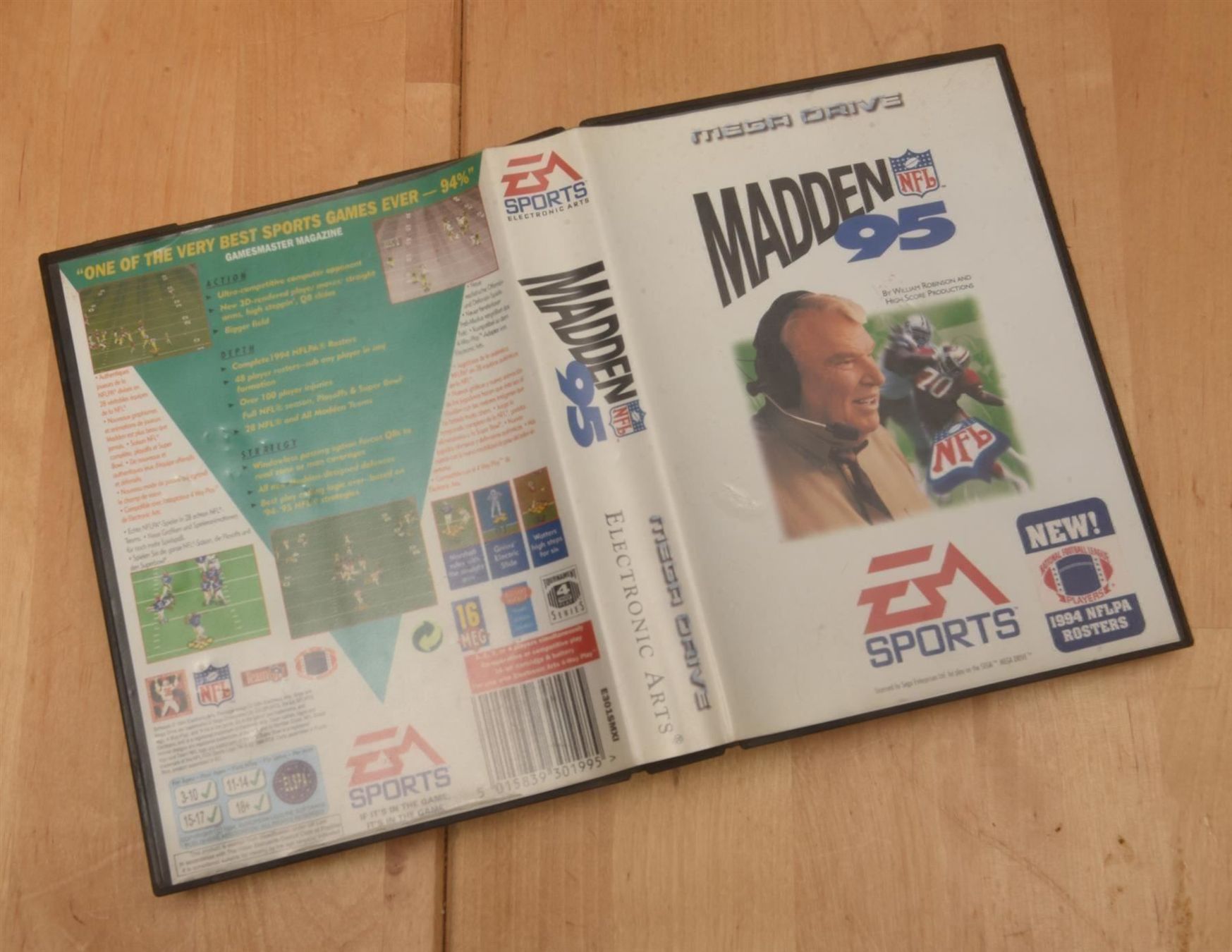 Giochi: Madden 95 (CIB) Mega Drive – Usato da Frenkendorf venduto da gelbeZinnie