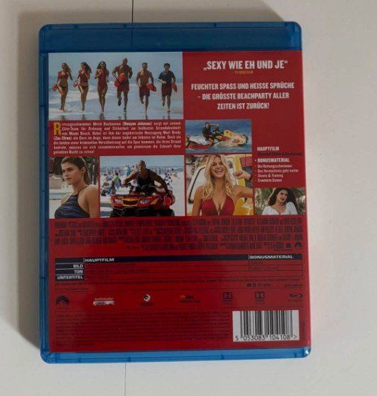 Tous les DVDs: Baywatch (2017) Dwayne Johnson Blu-ray – D'occasion à lupfig par maniacs666 2
