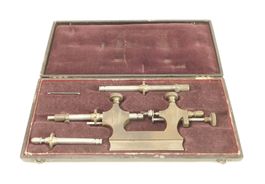 Original STEINER Jacot-Tool / Zapfenrollierstuhl im Kasten