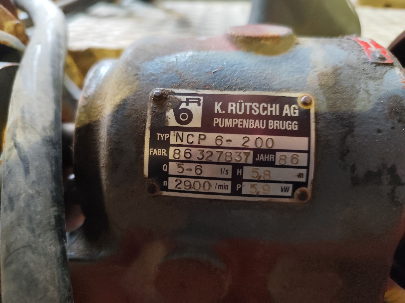 Pompe & Parti di ricambio: Starke Wasserpumpe NCP 6-200 – Usato da Unteriberg venduto da T08 1