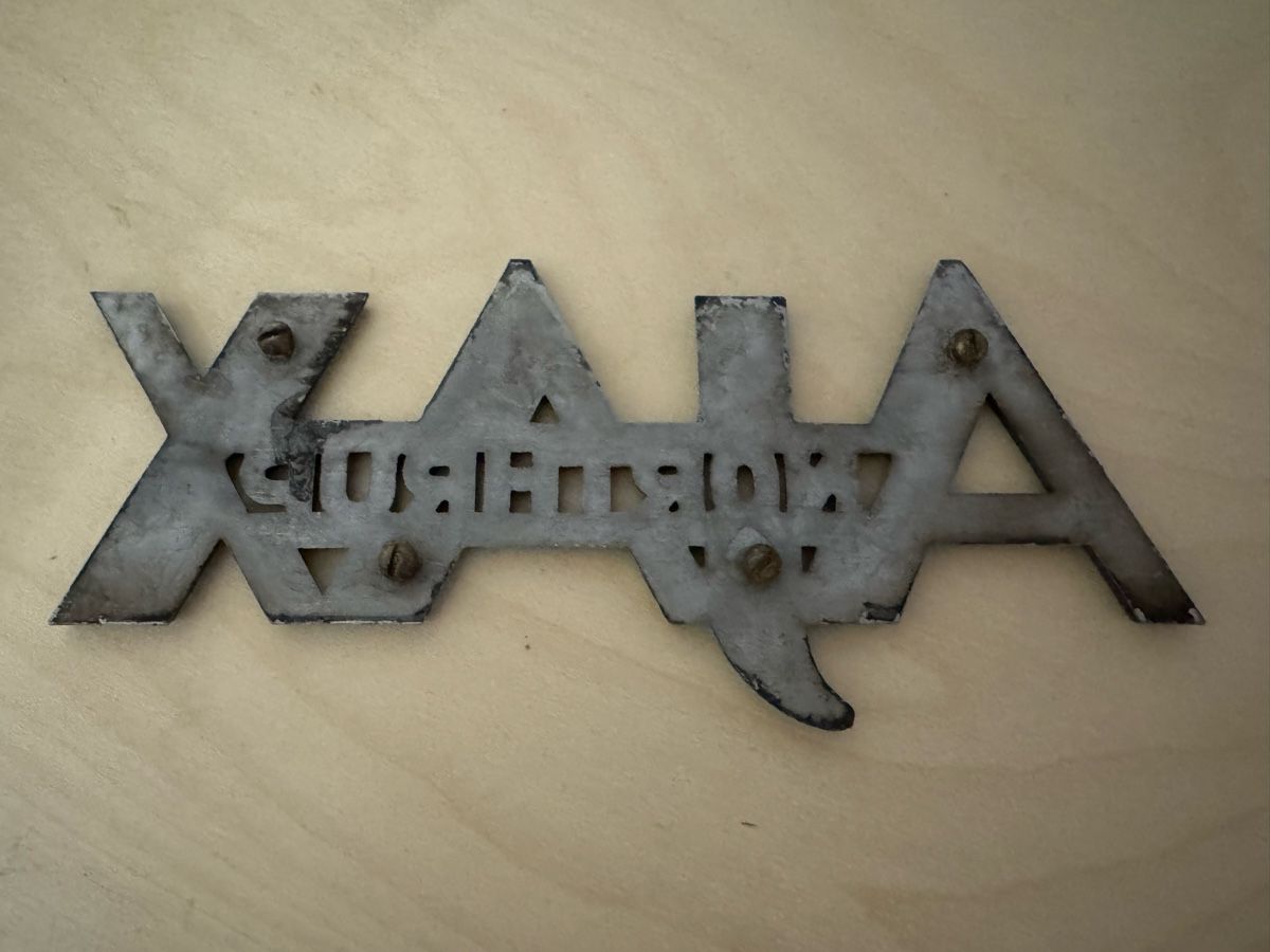 Schilder: Ajax Northrup Metallschild, Vintage – Gebraucht aus Winterthur von Zahir02 1