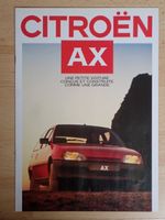 Citroen AX - Prospekt Schweiz F 1.87 - W011