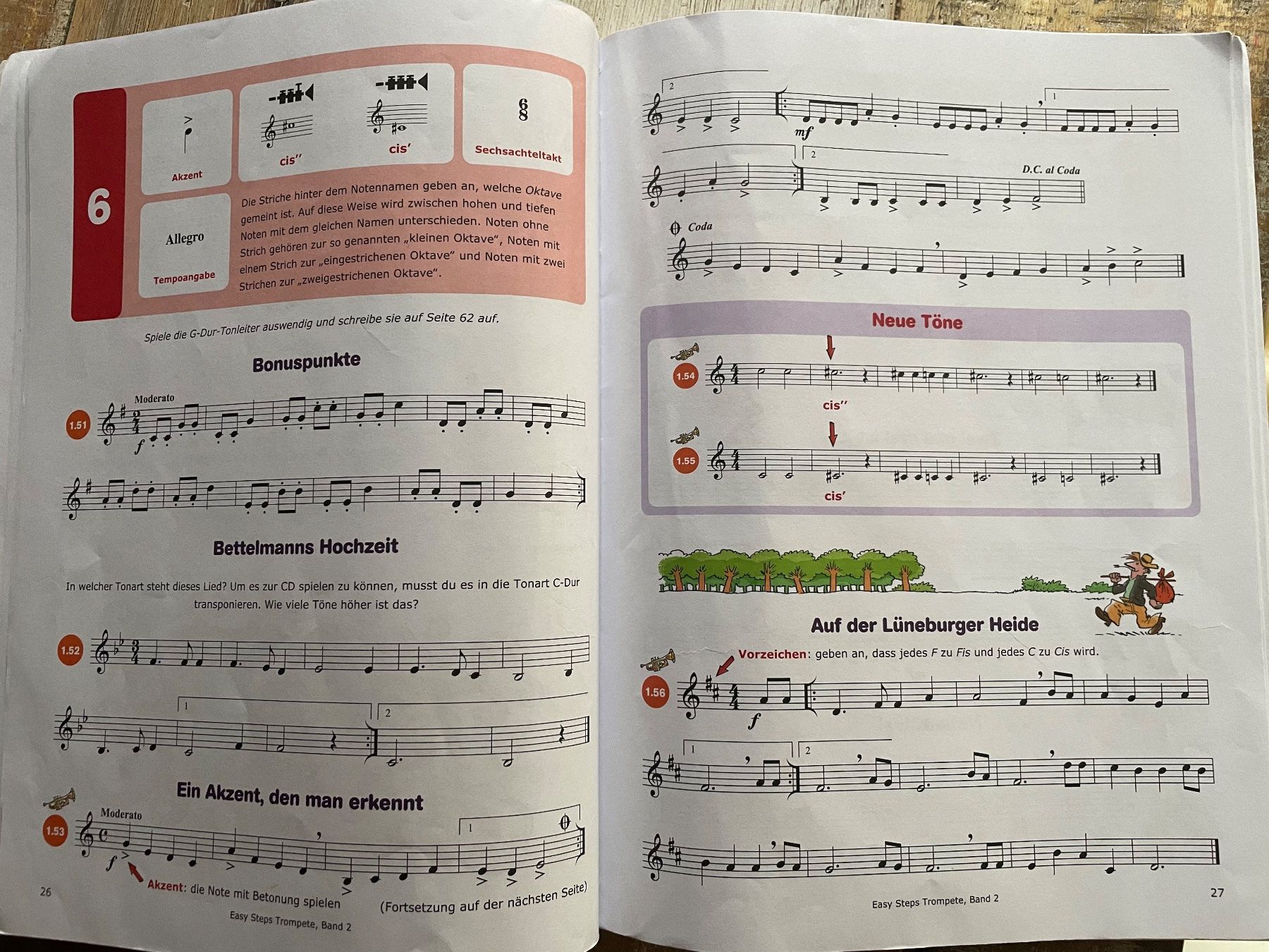 Strumenti musicali: Easy Steps 2 Trompete – Usato da Au ZH venduto da zdv 5